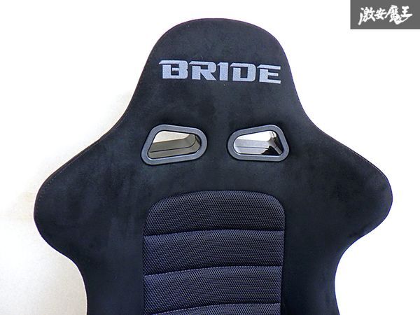 ★美品!!★ BRIDE ブリッド EUROSTER2 ユーロスター2 セミバケット セミバケ シート 1脚 E32AAN 黒 ブラックBE バックスキン黒 即納 棚M-1_画像2