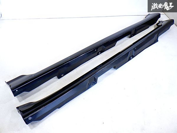 トヨタ 純正OP オプション JZX110 マーク2 ブリッド サイドステップ サイドスカート 左右セット 黒 ブラック系 08150-22235 08150-22236 D