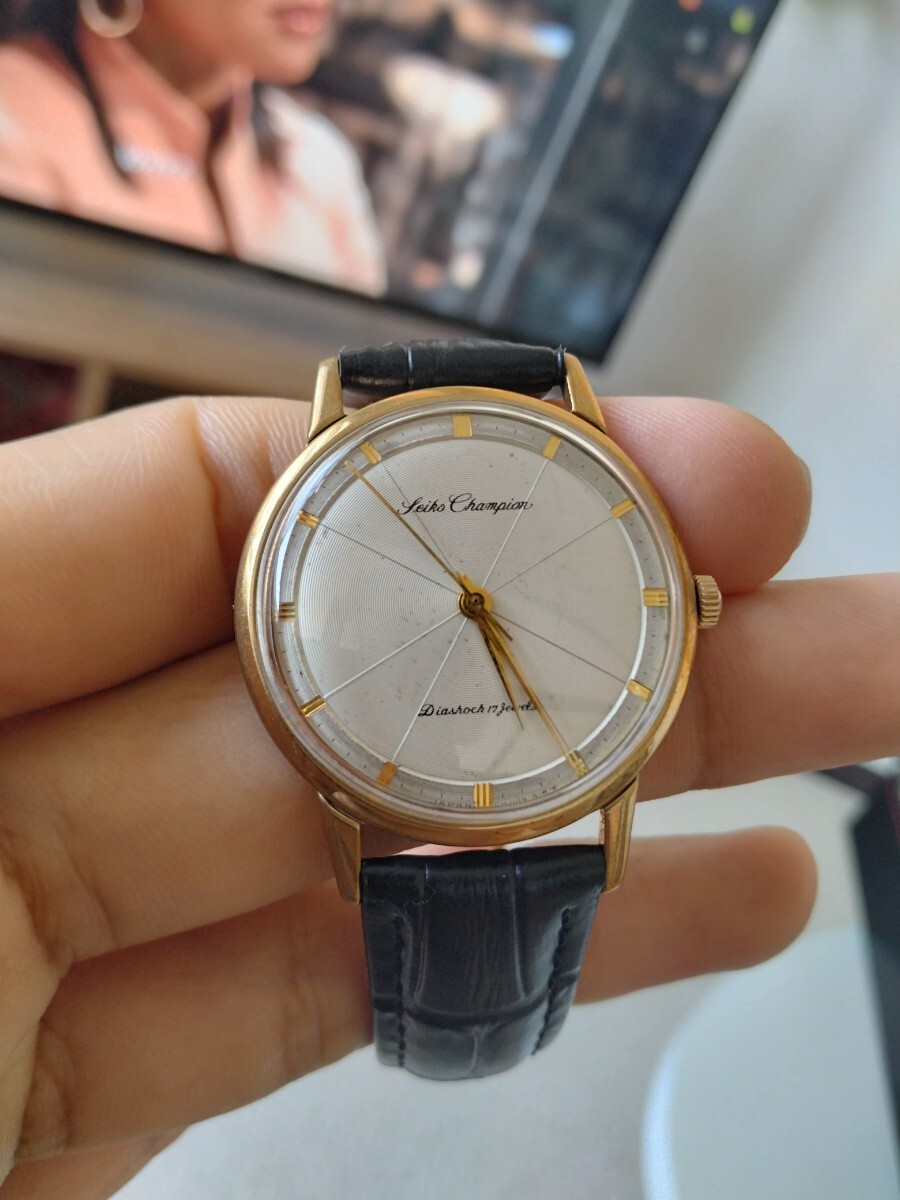 SEIKO Champion Seiko hand winding Good Condition