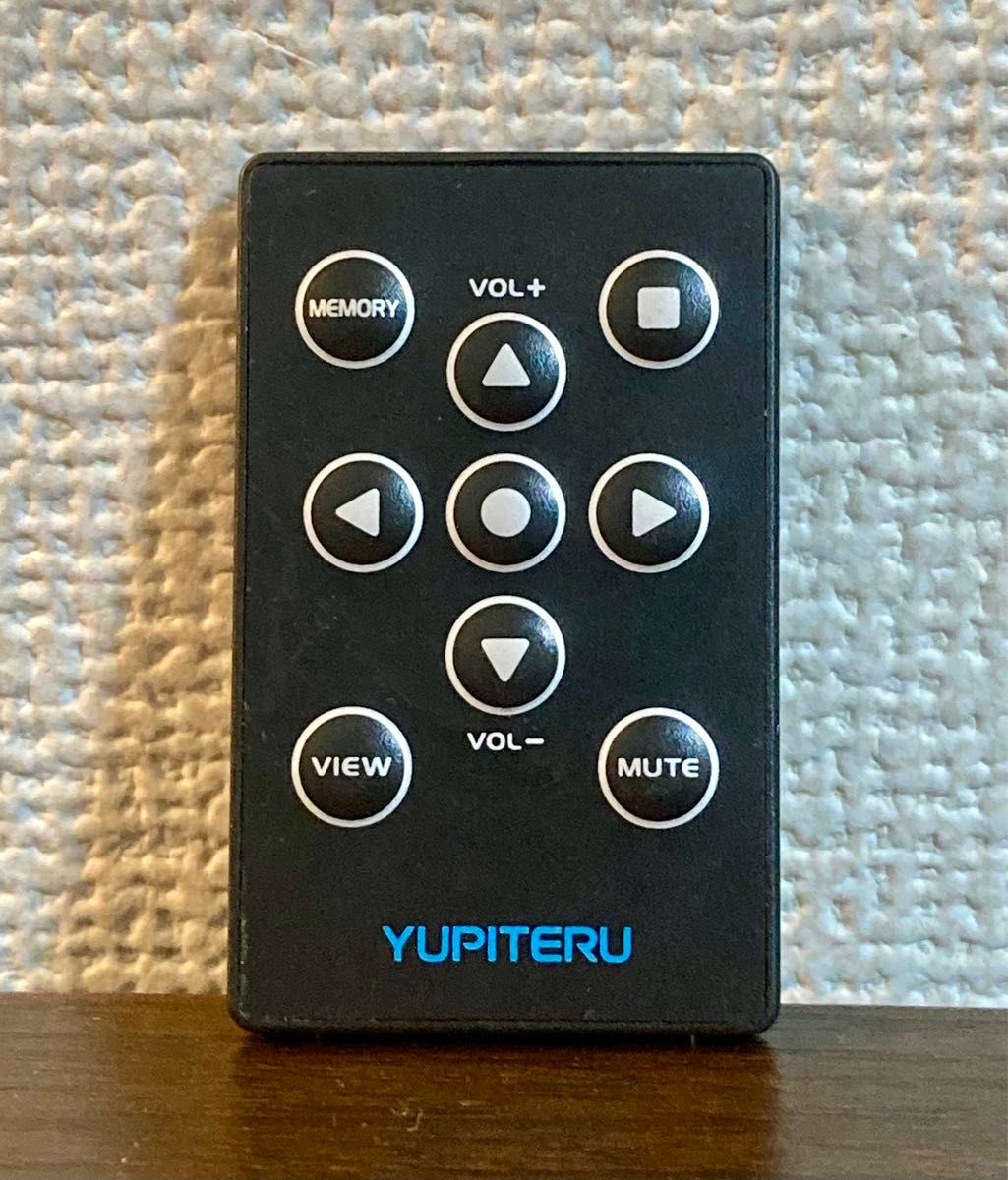 ユピテル YUPITERU レーダー探知機 リモコン 赤文字 9ボタン 青 レーダー探知機用
