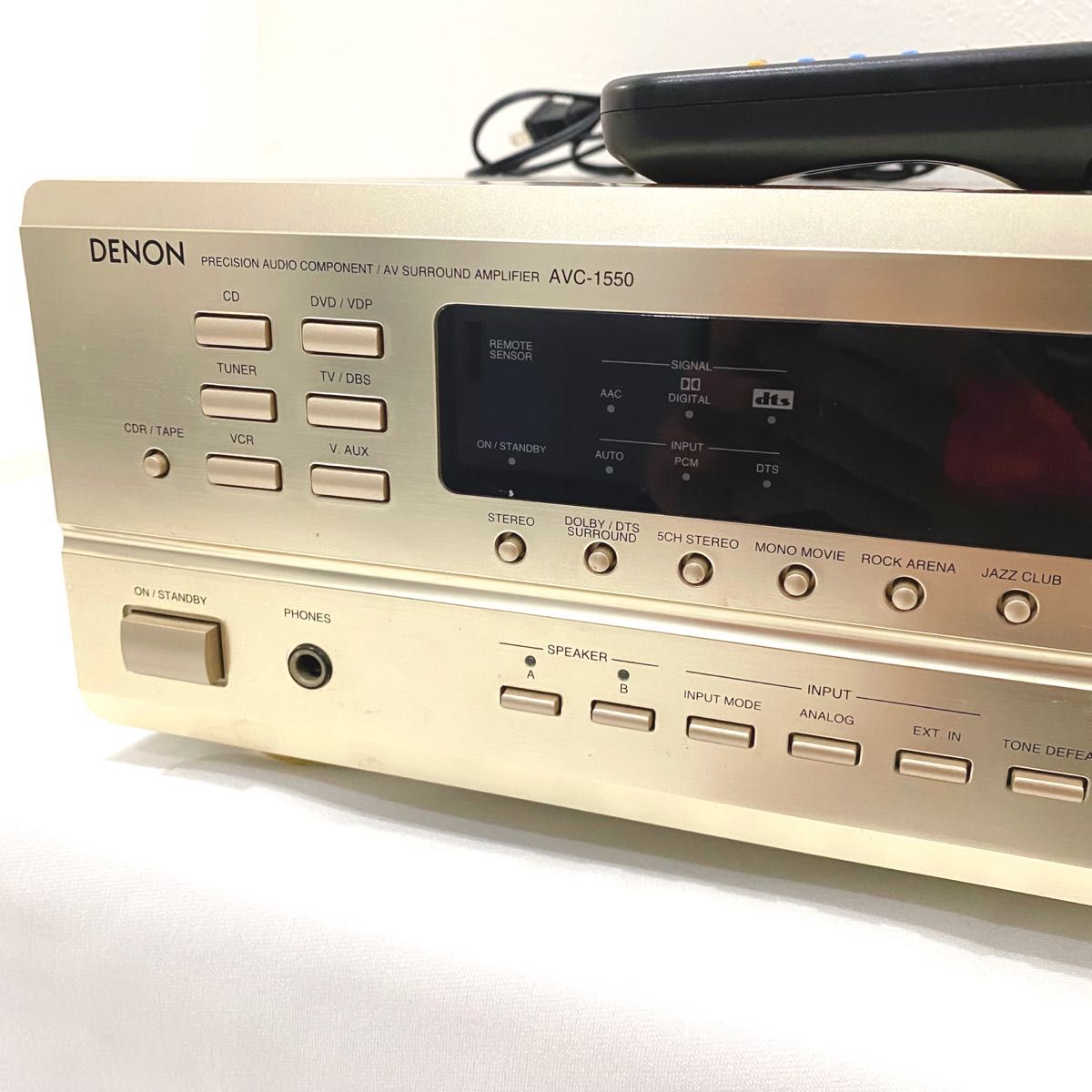 DENON AVC-1550 AVアンプ　サラウンドアンプ