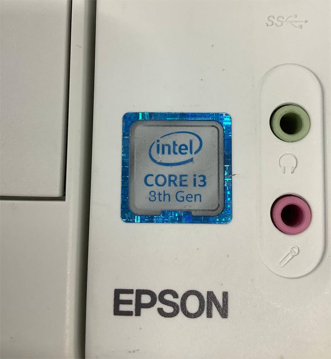 S6051572 EPSON Endeavor ST190E 1点※CORE i3第8世代のcpu搭載できる機種【通電OK、本体のみ】_画像5