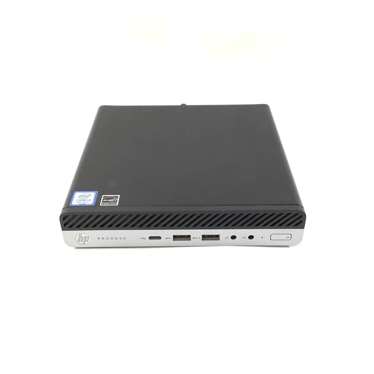 S6051567 HP ProDesk 600 G4 Desktop Mini PC 1点【通電OK、本体のみ、AC欠品】_画像1