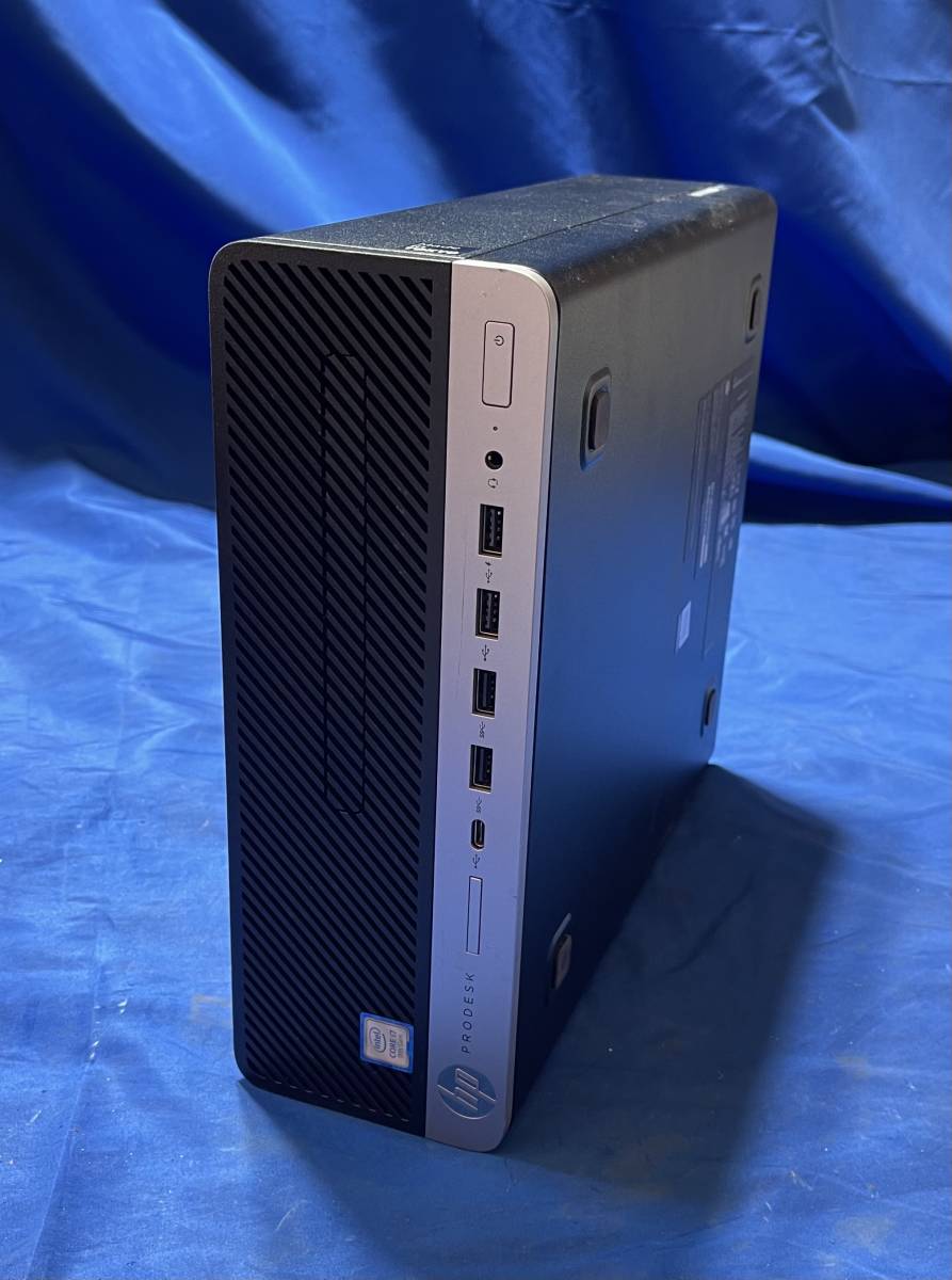 S60520202 HP ProDesk 600 G5 SFF(core i7) 1点 【通電OK、本体のみ】_画像1