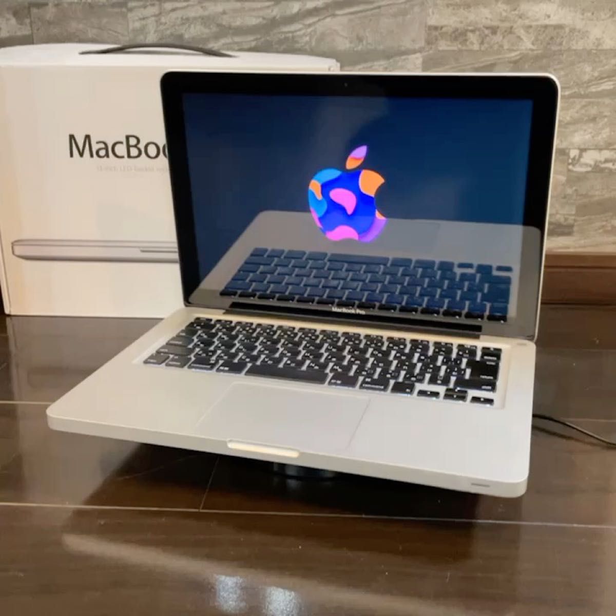 【週末限定】MacBook Pro i5 SSD256GB MacWin11メモリ8GB 2021年Office CPUグリス新品