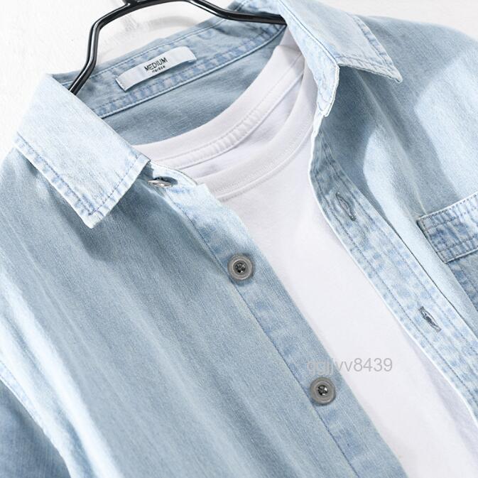 【XY35】シャツ メンズ 半袖 トップス 無地 開襟 アロハシャツ ビジネス カジュアル 大きいサイズ ゆったり おしゃれ 安い 夏_画像5