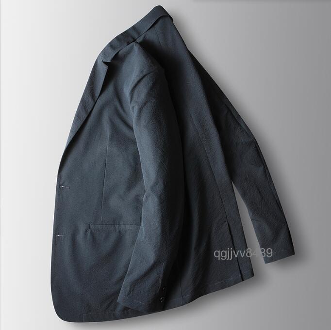 【MNK32】テーラードジャケット メンズ サマージャケット ゴルフウェア ビジネス ブレザー 涼しい UVカット 薄手 接触冷感_画像3