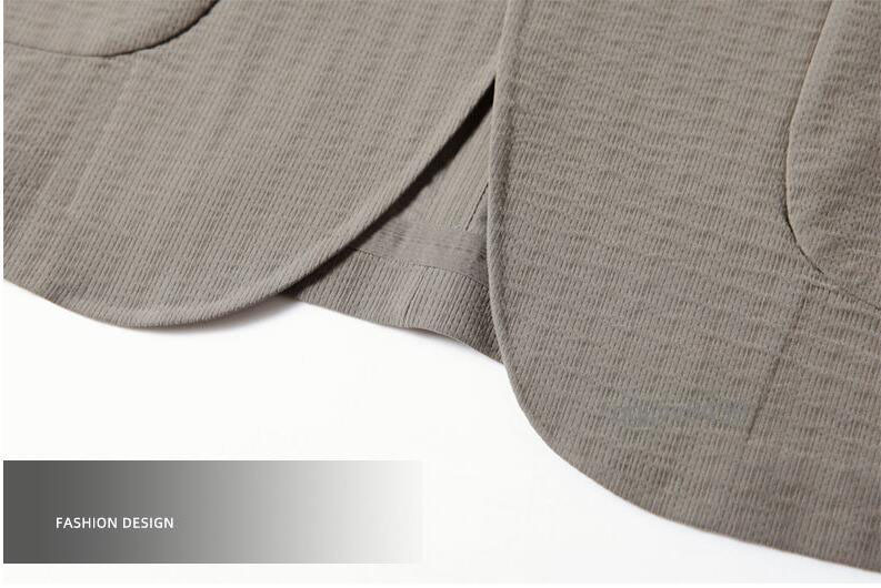 【MNK45】テーラードジャケット メンズ サマージャケット ゴルフウェア ビジネス ブレザー 涼しい UVカット 薄手 接触冷感_画像10
