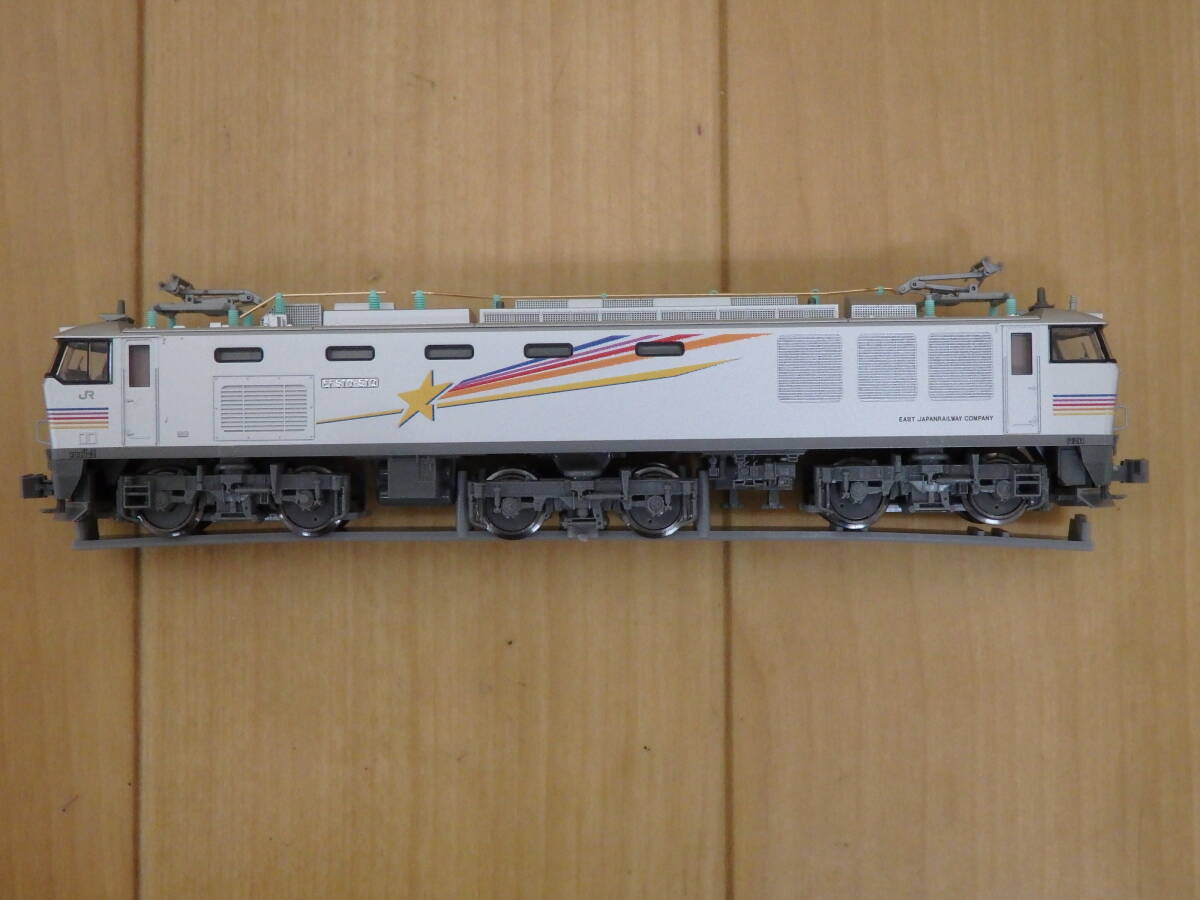 F18-6.5) KATO　3065-2　EF510　500番台　カシオペア色　電気機関車　Nゲージ　鉄道模型_画像6