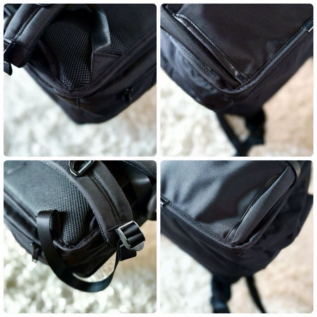 【新品同様】トゥミ TUMI バックパック リュックサック ALPHA 3 バリスティックナイロン 黒ブラック 大容量 ビジネス 鞄 メンズレディース._画像5