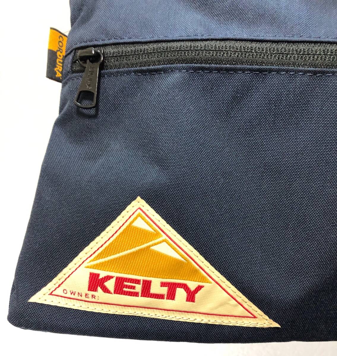 KELTY ケルティ 2404158 ショルダーバッグ サコッシュ ネイビー　ナイロン_画像3