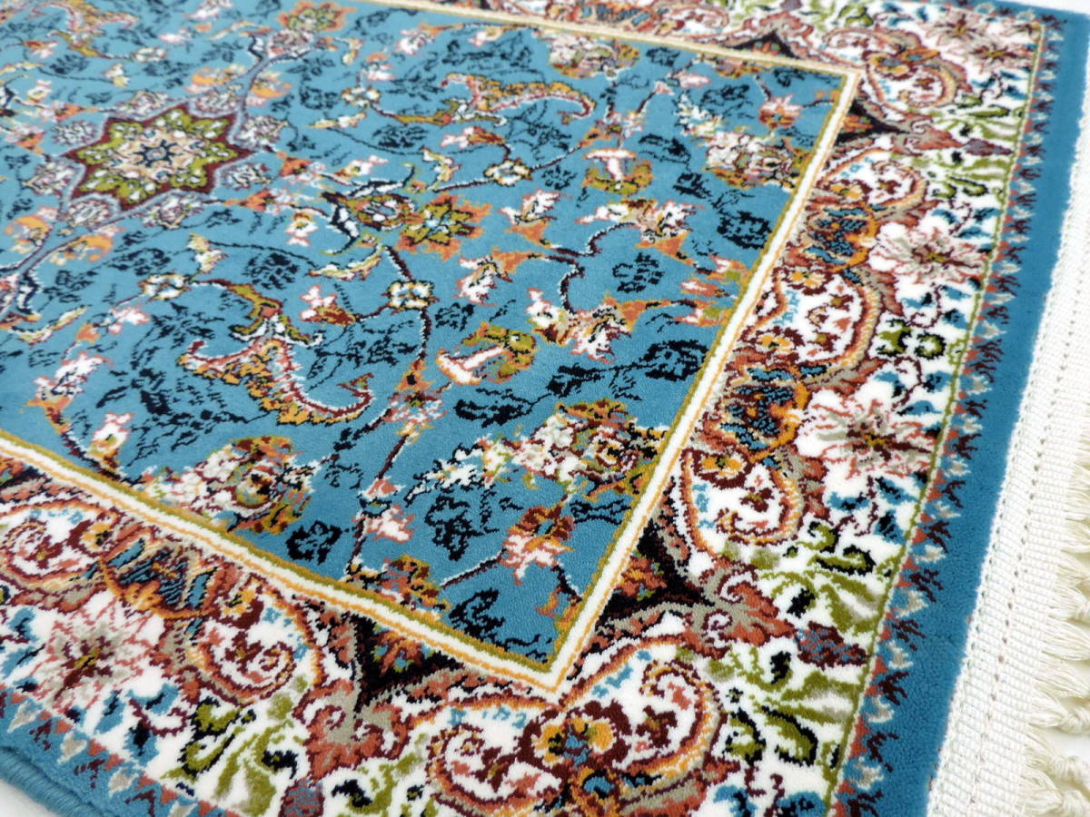 100 万ノット/豪華な色柄ペルシャ柄絨毯 玄関マット カーペット 100 万ノット/豪華な色柄ペルシャ柄絨毯 玄関マット カーペット