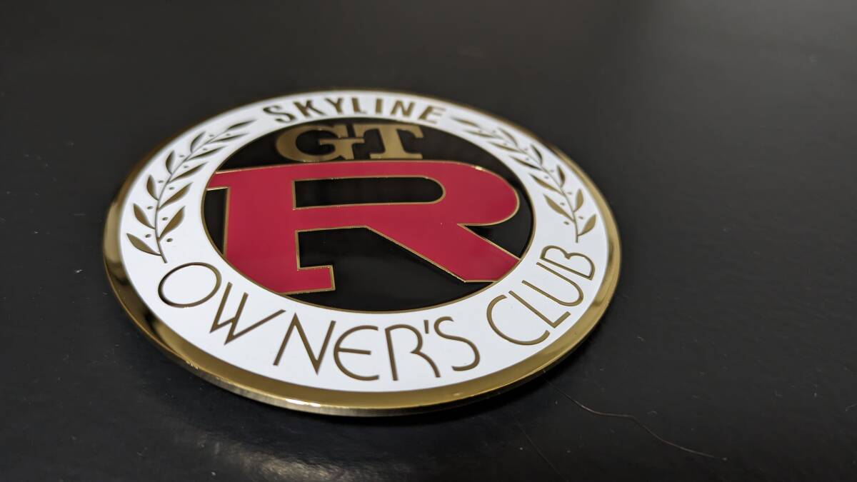 スカイラインGTRオーナーズクラブ　バッジ　エンブレム　Skyline　GT-ROWNERSClubemblem　ハコスカ　ケンメリ　_画像3