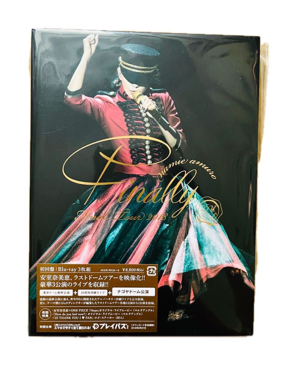 namie amuro Final Tour 2018 Finally (Blu-ray 3枚組) (初回生産限定版）