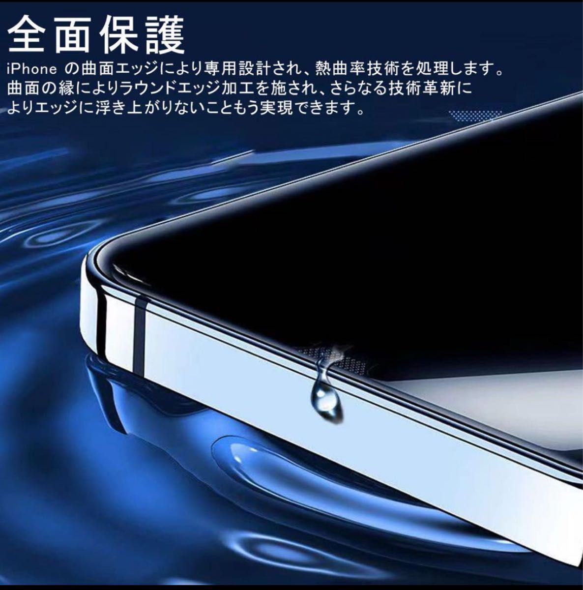 iPhone 14 Pro ガラスフィルム9H硬度 耐衝撃 レンズフィルム　強化保護フィルム