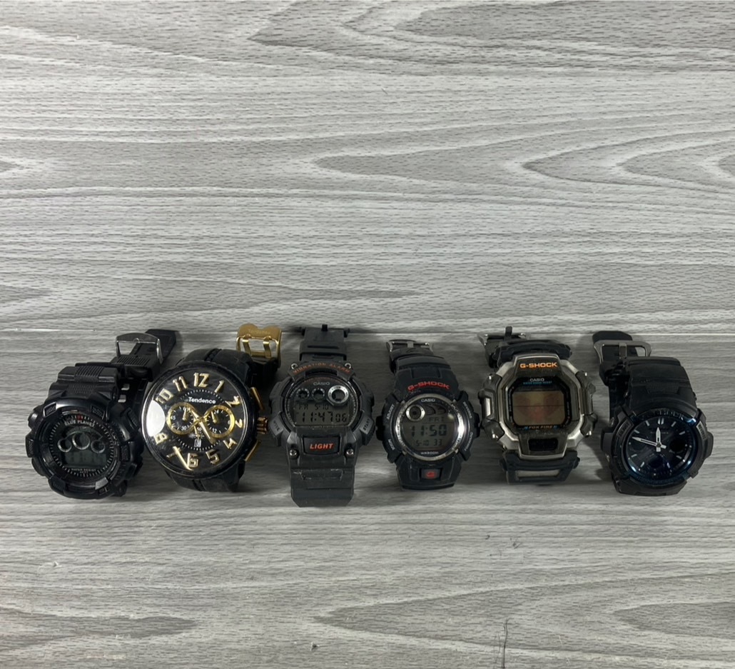 [5-29] 腕時計 まとめ売り 大量 約30個 SEIKO CASIO CITIZEN G-SHOCK ELGIN ALBA など メンズ _画像7