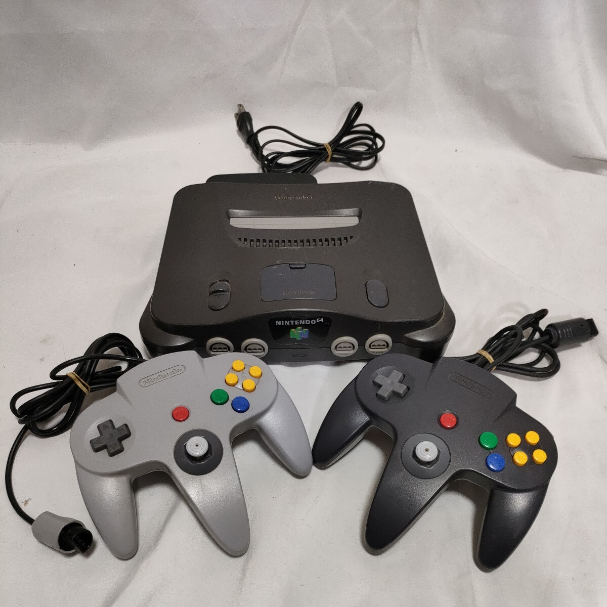 任天堂 64 本体 コントローラー 2個セット Nintendo64 アダプタ ニンテンドー ゲーム機_画像1