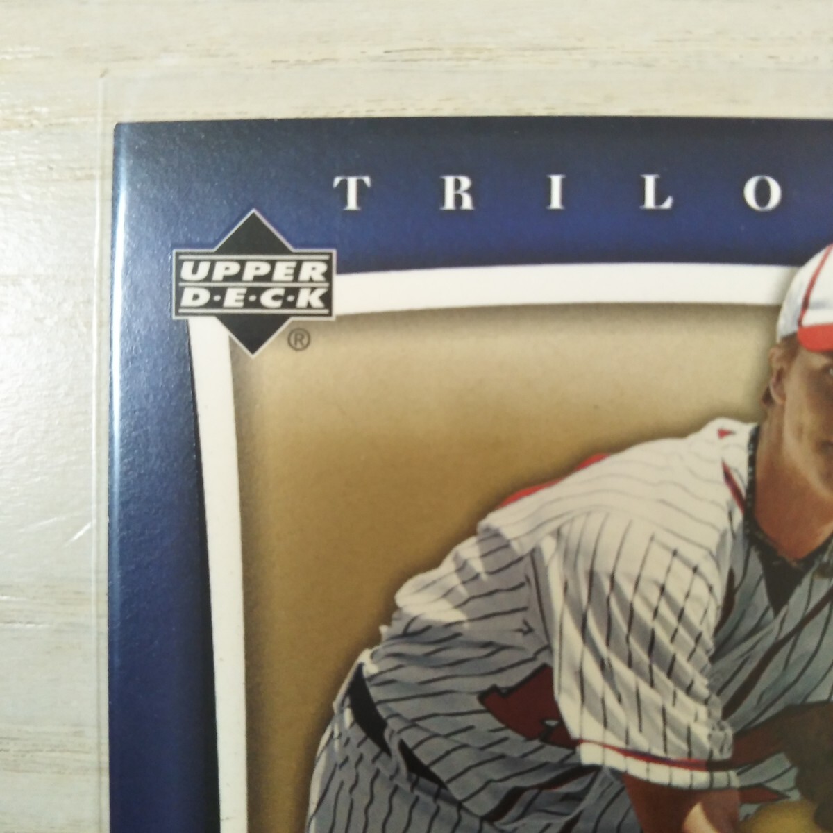 【1円スタート】ザック グレインキー 2005 UPPER DECK TRILOGY #PR-ZG ZACH GREINKE 15枚限定 直筆サイン_画像3