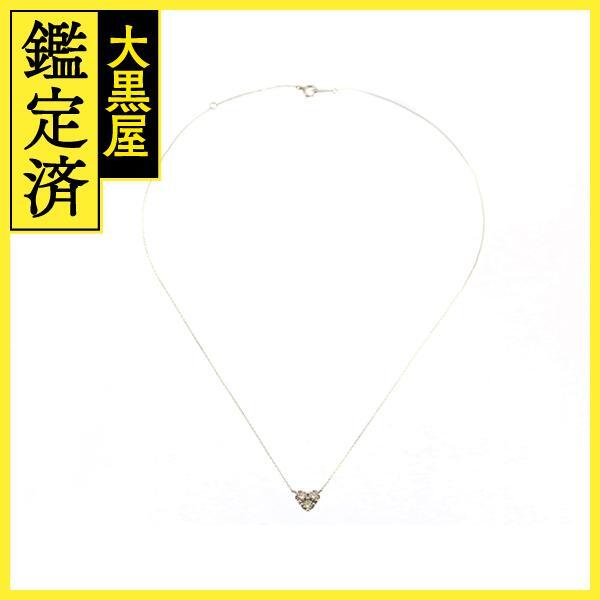 JEWELRY　ジュエリー　ネックレス　PT850/PT900　ダイヤモンド0.35ct　約1.5ｇ　2143700173198【430】_画像2