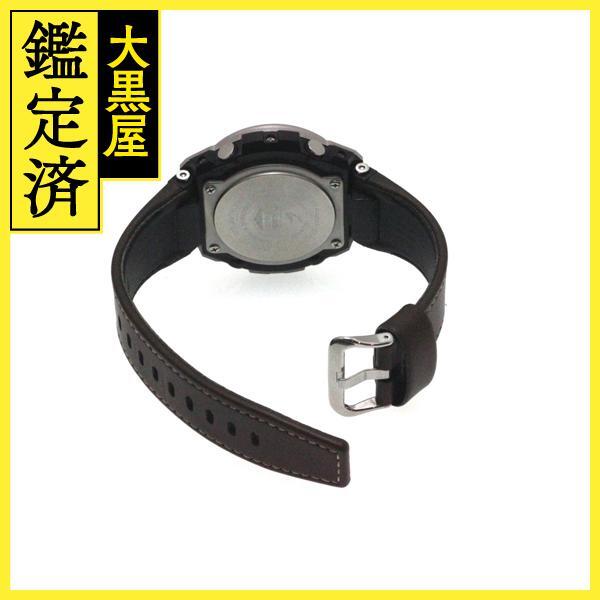 CASIO カシオ 腕時計 G-SHOCK Gスチール GST-W130L-1AJF ステンレス/合成皮革 ブラック文字盤 クオーツ【472】SJ_画像5