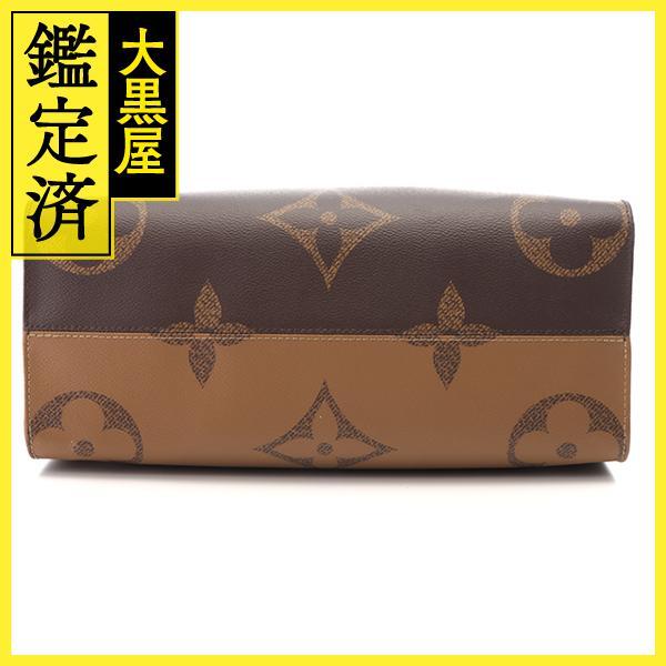 LOUIS VUITTON オンザゴーMM M45321 モノグラム・ジャイアントリバース 【460】2143400213675_画像3