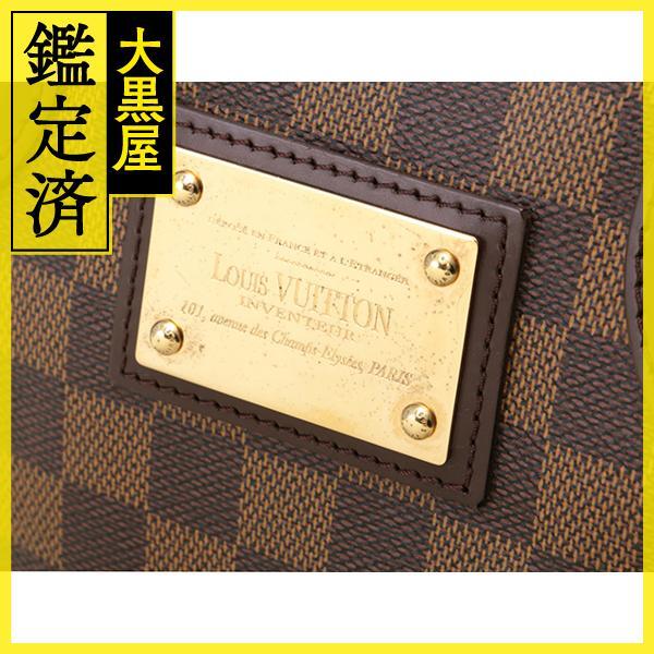 LOUIS VUITTON ハムステッドPM N51205 ダミエ・エベヌ 【460】2120000279911_画像6