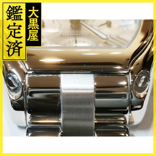 CARTIER　カルティエ　ロードスター クロノ　W62019X6　ステンレス　SS　シルバー　メンズ　自動巻き【432】2143300215687_画像8