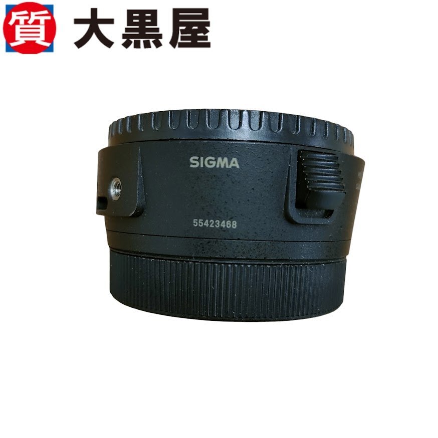 【大黒屋82】 SIGMA シグマ MOUNT CONVERTER MC-21 マウントコンバーター CANON EF⇒L-Mount 箱 ピン 動作未確認 保証無し 返品交換不可_画像5