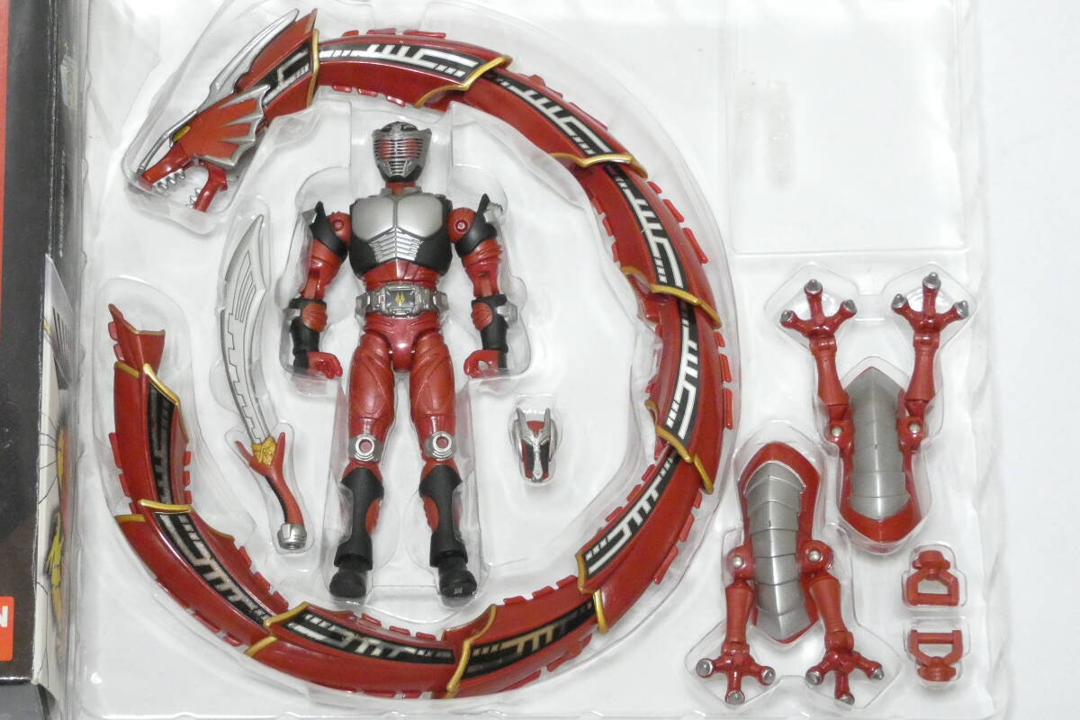 7458K/バンダイ 仮面ライダー龍騎 4箱セット/新品 ライダー変身ベルトシリーズ DX龍召機甲ドラグバイザーツバイ サバイブ フィギュア_画像8