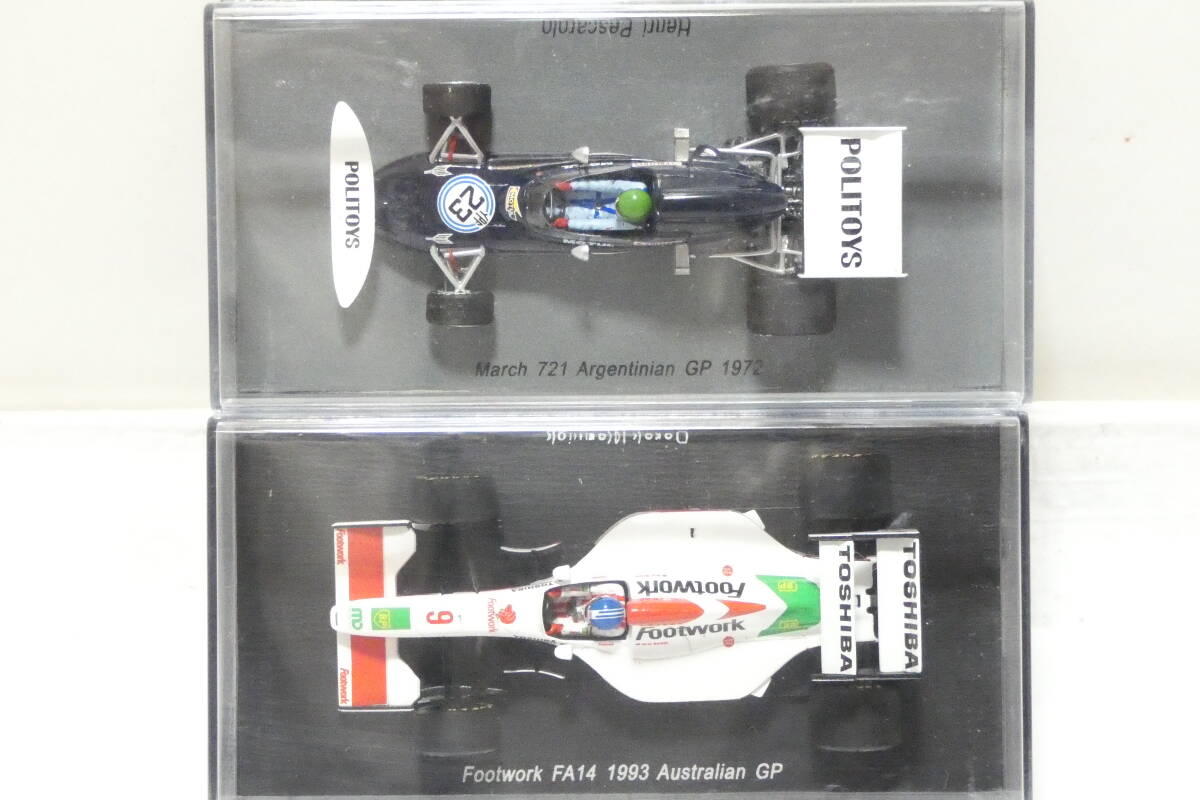 7461K/未開封◇Spark スパーク 1/43 4台セット/S4001 surtees サーティース TS14 no24 US GP 1972・フットワーク FA14・マーチ 731・721_画像6