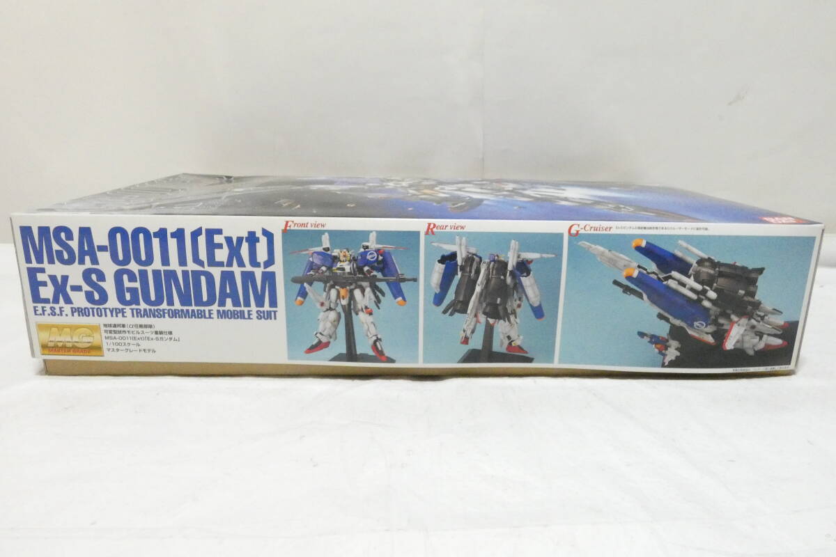 7491K/ не собран * Bandai MG 1/100 MSA-0011[Ext] Ex-S Gundam Earth Federation армия α.. отряд заменяемый type . произведение mo Bill костюм -слойный оборудование specification / пластиковая модель BANDAI