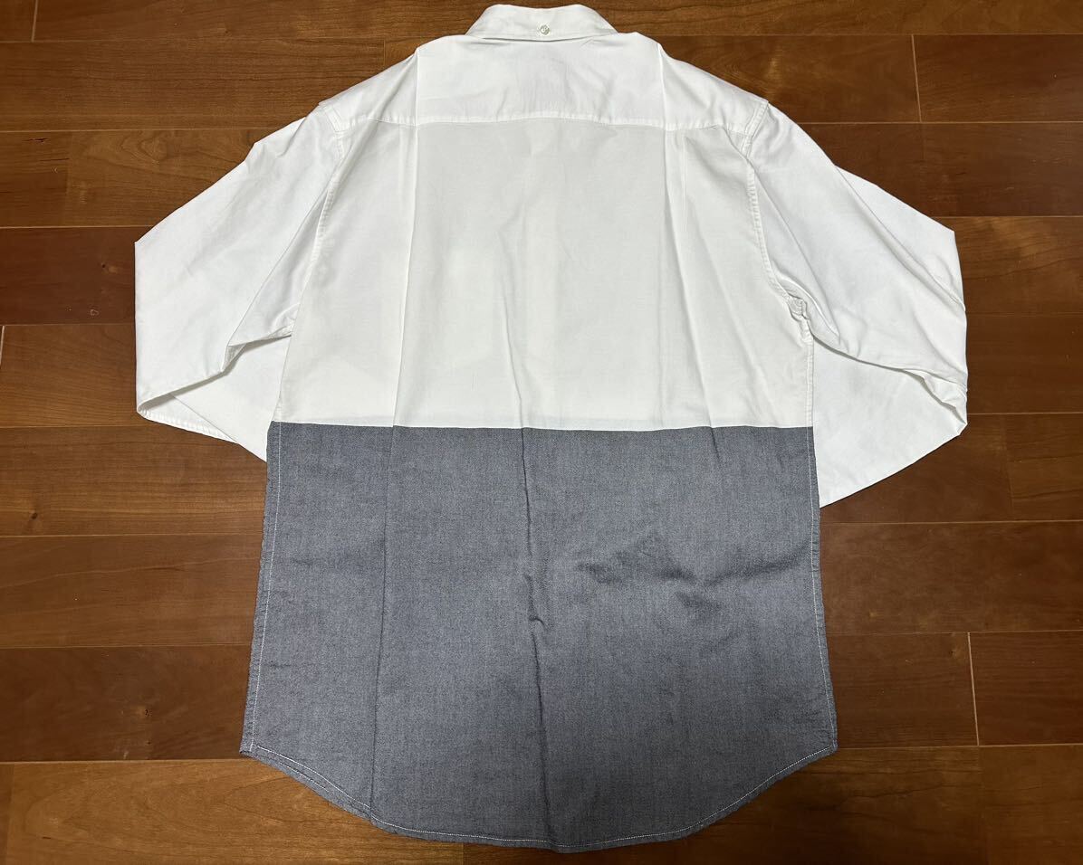 Supreme Split Shirt White Mサイズ 2-Tone Oxford シャツ シュプリーム 24SS_画像4