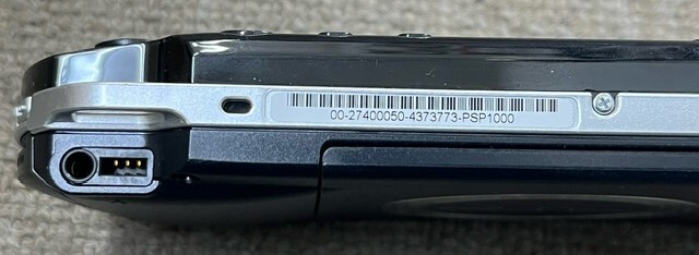 PSP PlayStation портативный PSP-1000 корпус только с ящиком чёрный Sony SONY адаптер нет аккумулятор нет электризация проверка settled первый период . settled 
