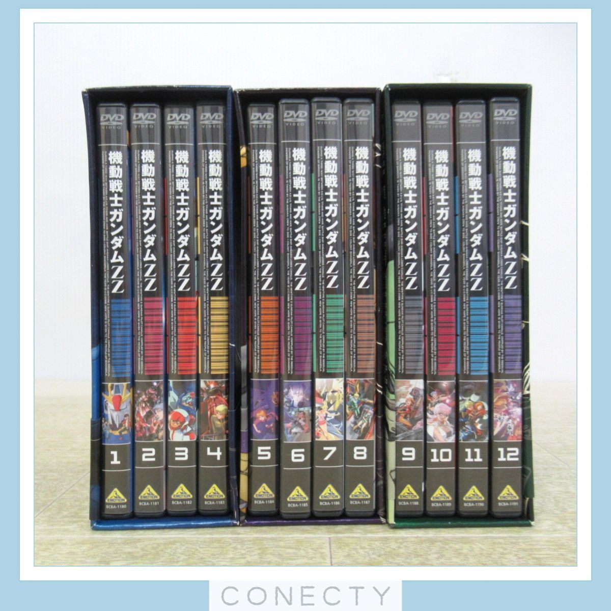 機動戦士ガンダムZZ メモリアルボックス版 初回限定版 PART I〜III 全17巻セット DVD BOX 収納BOX付き【F2【S2の画像3