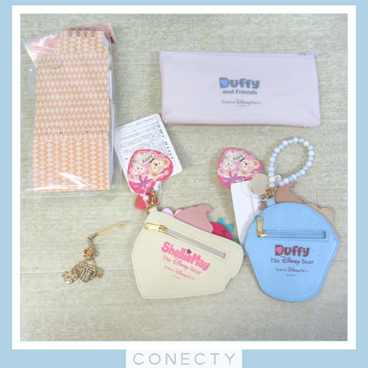  Disney Duffy &f lens coin case / Popcorn bucket / soft toy strap / pouch / autumn .... other [B1[S3