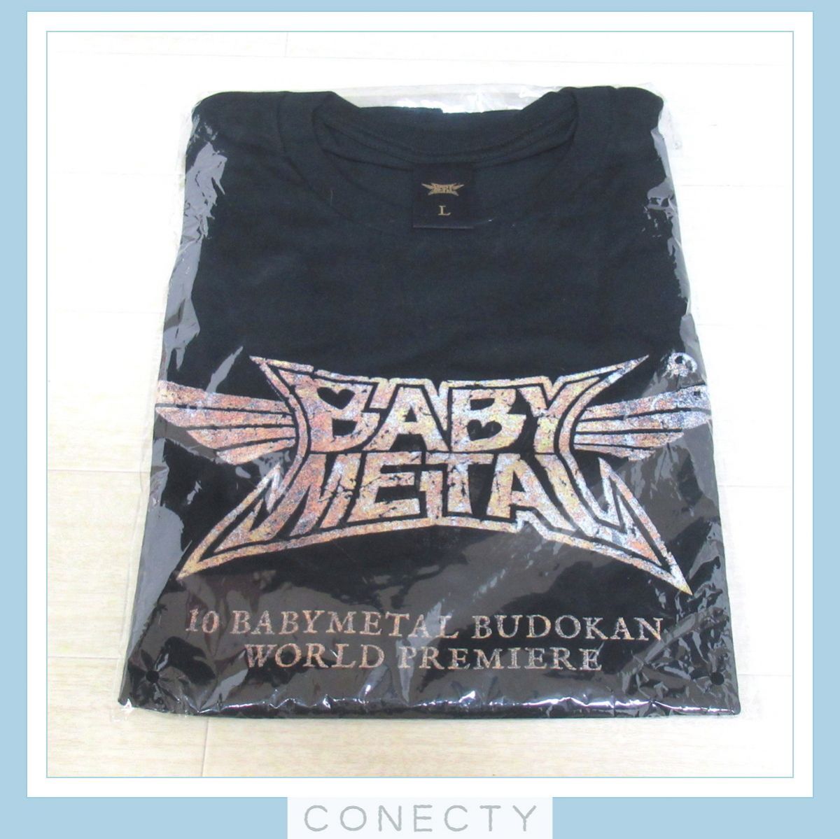 ベビーメタル ベビメタ 10 BABYMETAL BUDOKAN WORLD PREMIER TEE Tシャツ【L4【SPの画像1