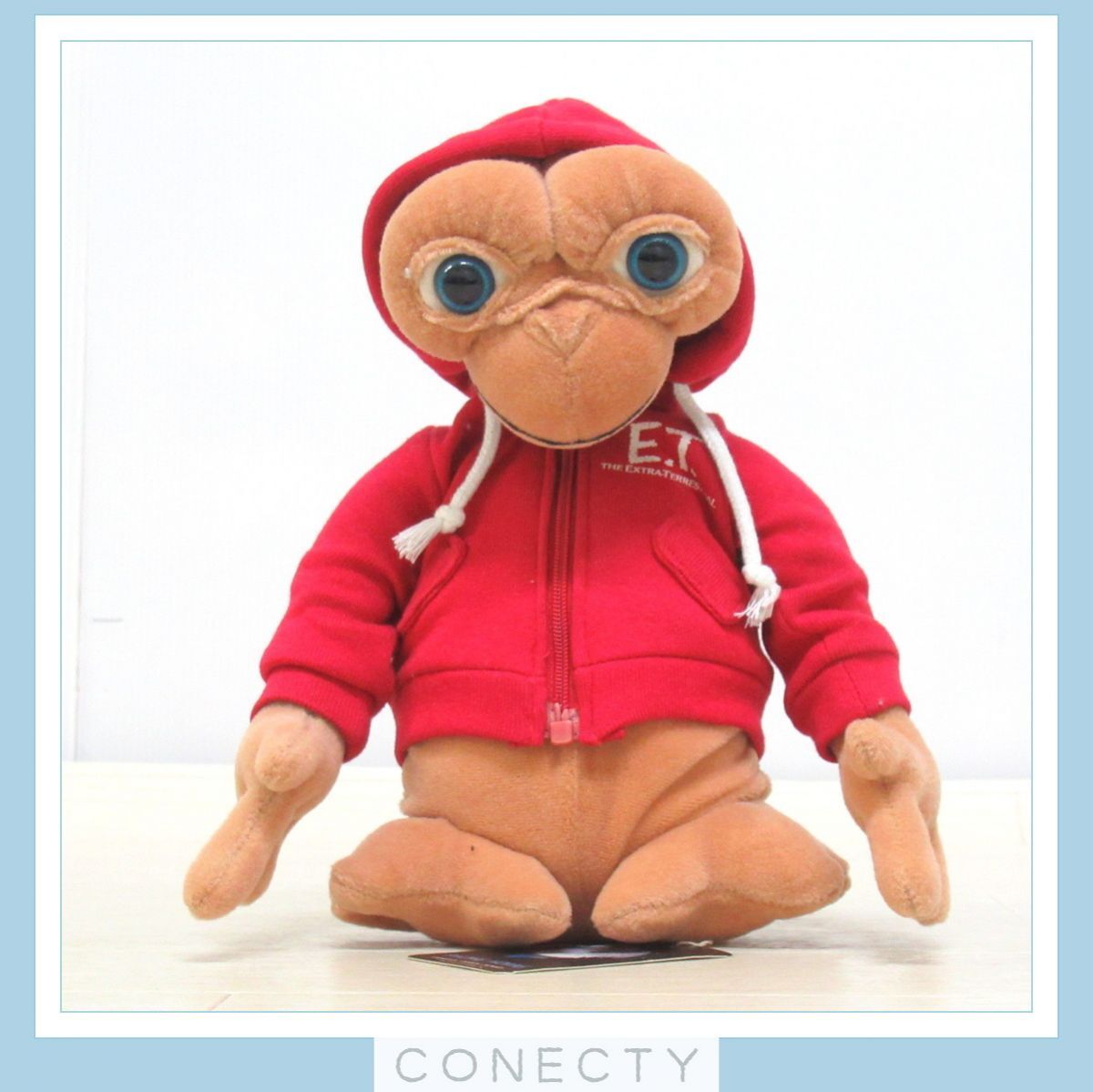 【タグ付き含む】E.T. ぬいぐるみ 2点セット 赤 パーカー USJ ユニバーサルスタジオジャパン フィギュア【S4【S1の画像2