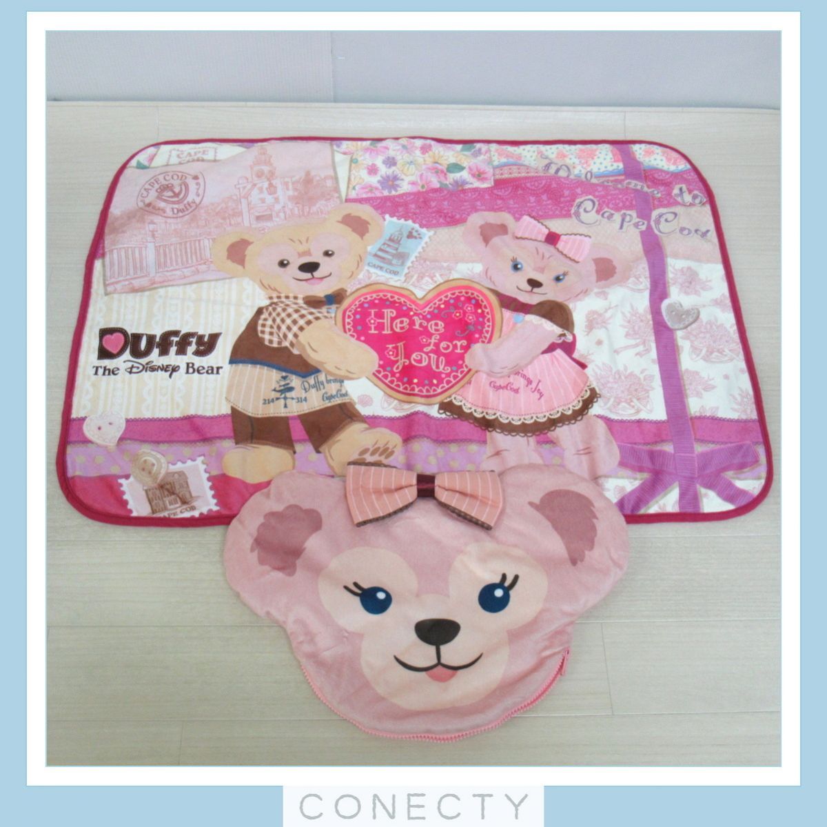  Disney TDS Duffy Shellie May blanket Suite 2 point set [M2[S3