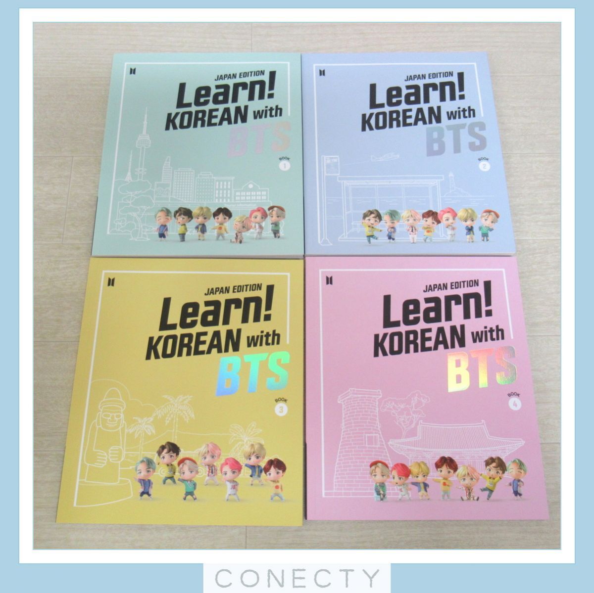 BTS 防弾少年団 Learn! KOREAN with BTS Book Package（Japan Edition）韓国語教材【J4【S2_画像3