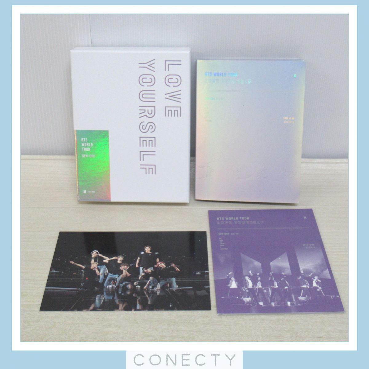 [Blu-ray] bulletproof boy .BTS WORLD TOUR LOVE YOURSELF NEW YORK/Europe Europe Japanese title attaching trading card none [L2[S1