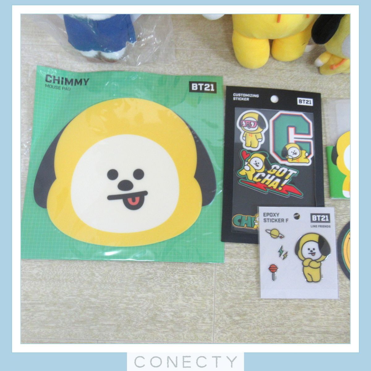 防弾少年団 BTS CHIMMY/RJ　たっとんぬいぐるみ タイガー/キーホルダー/マウスパッド/ステッカー 等【V2【S4_画像4