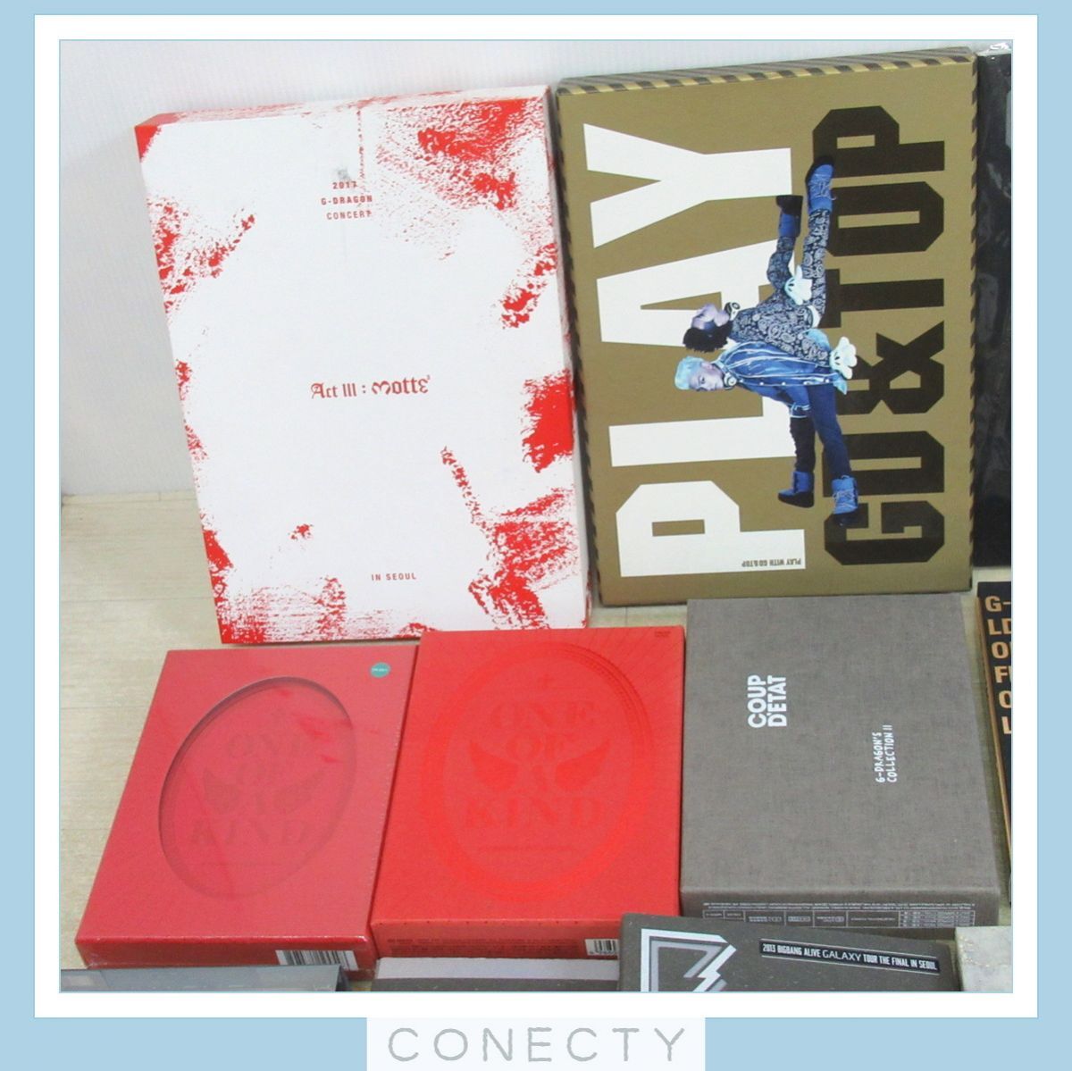 BIGBANG G-DRAGON CD DVD まとめてセット ONE OF A KIND/COUP D’ETAT/PLAY with GD&TOP/他【DM【S4_画像2