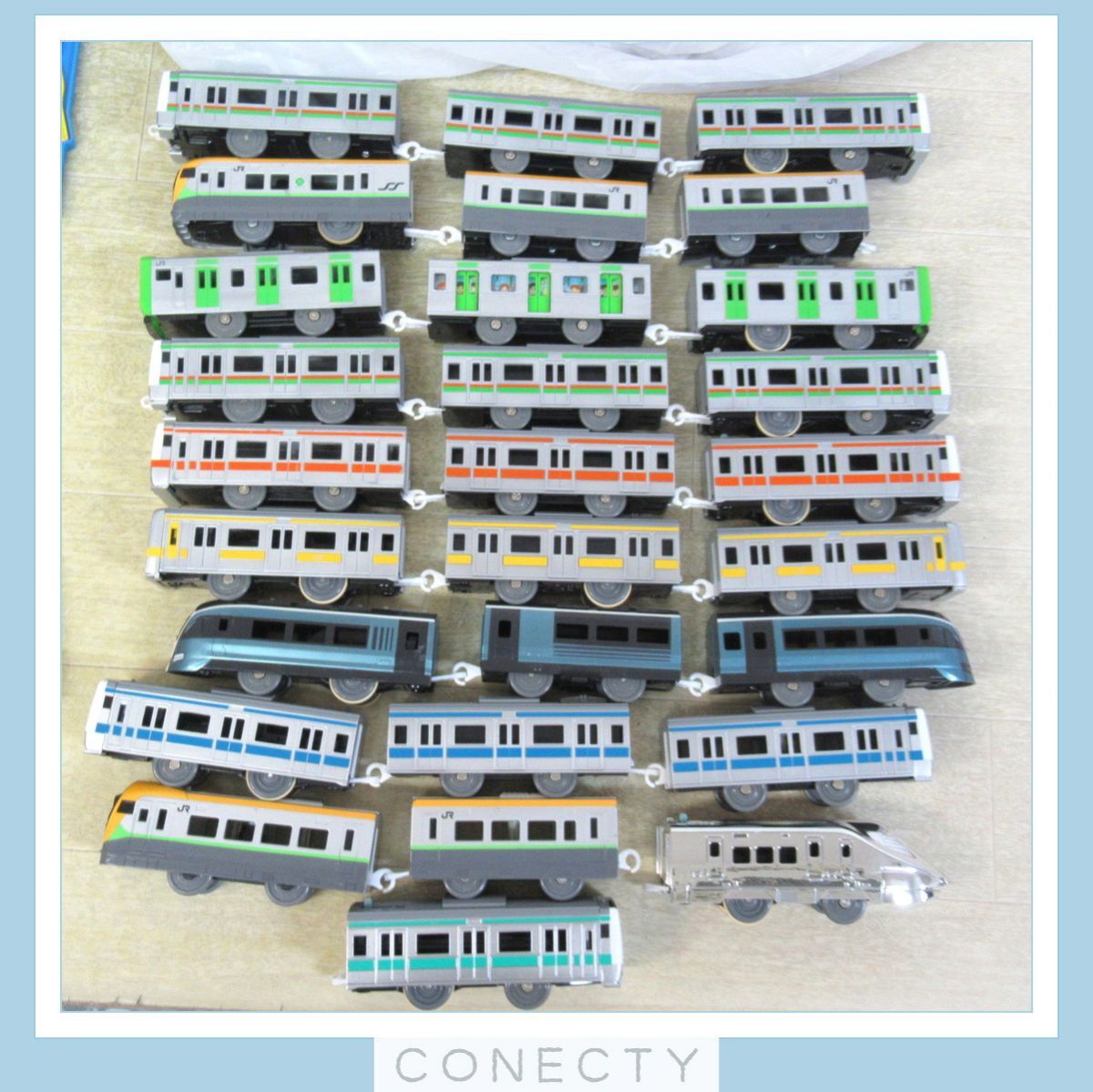  Plarail rail /../ extension . tunnel / station / operation vehicle large amount together set E233 series centre line /safi-ru.../E235 series mountain hand line other [GN[SX