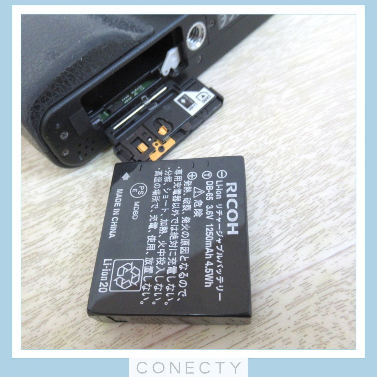 RICOH Ricoh Caplio cap rio GX100 with VF-1/VF KIT digital camera digital camera one part operation verification settled present condition goods [U3[S1