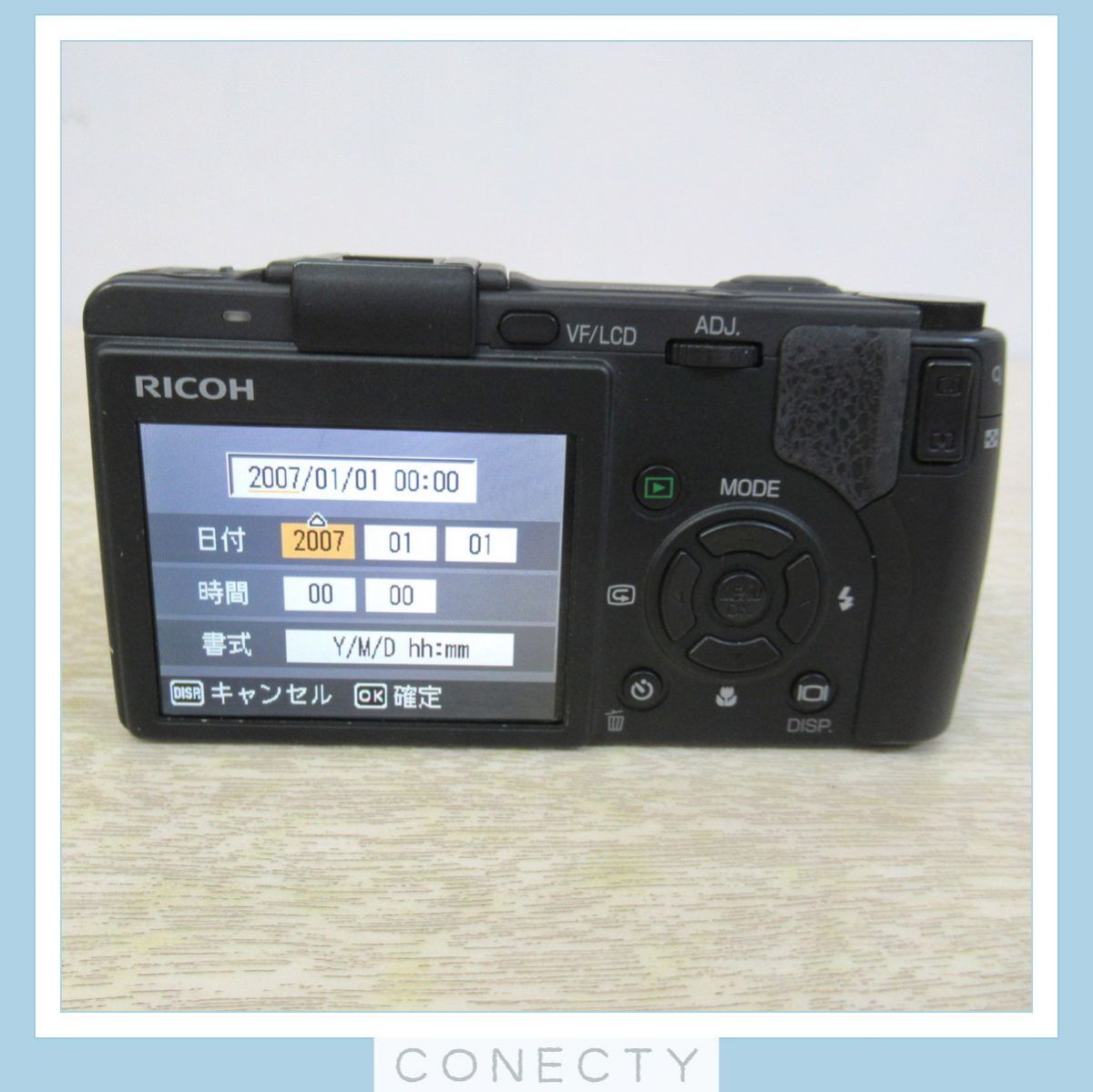 RICOH Ricoh Caplio cap rio GX100 with VF-1/VF KIT digital camera digital camera one part operation verification settled present condition goods [U3[S1