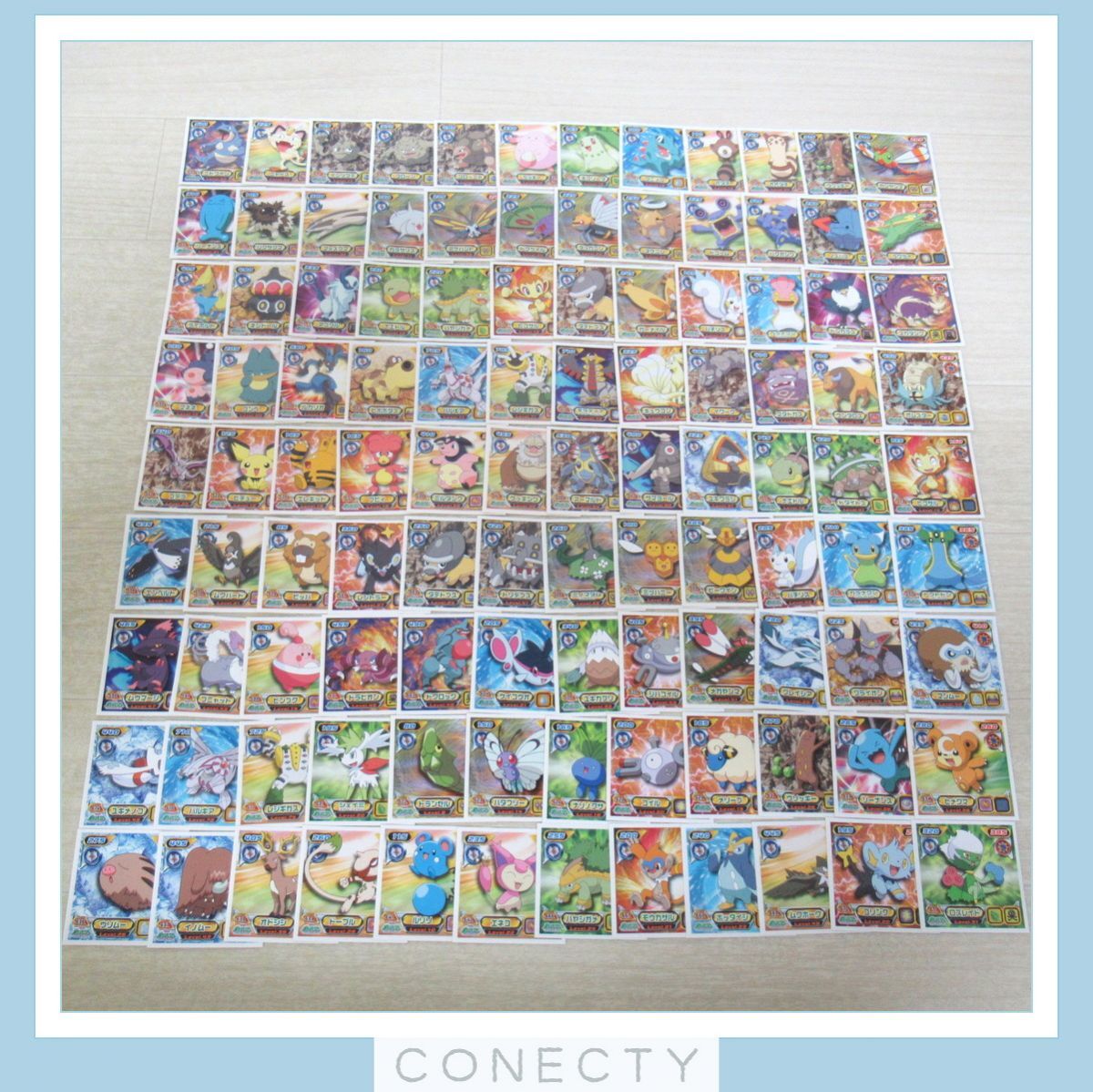  Pokemon сильнейший наклейка .. Pocket Monster бриллиант & жемчуг 2008 2009 300 листов и больше комплект tiarugapa Lucia en Sky [I4[SK