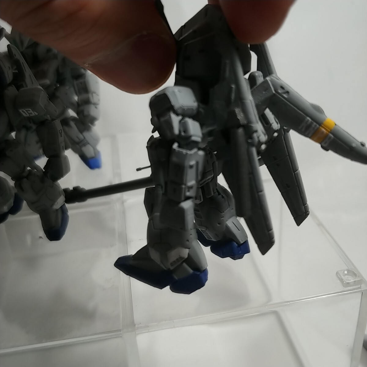 難あり リペイント＆改造 ガンダムコンバージ ゼータプラス4体セット A-1&C-1 CONVERGE コンバージの画像5