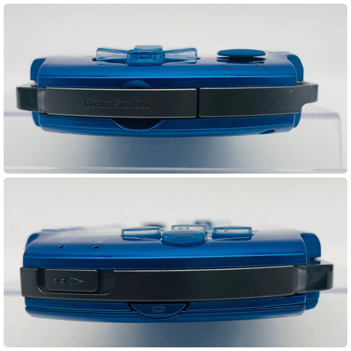 SONY PSP 3000bai Blanc to голубой корпус * рабочее состояние подтверждено источник питания адаптор имеется аккумулятор нет Sony PlayStation Portable первый период . settled 