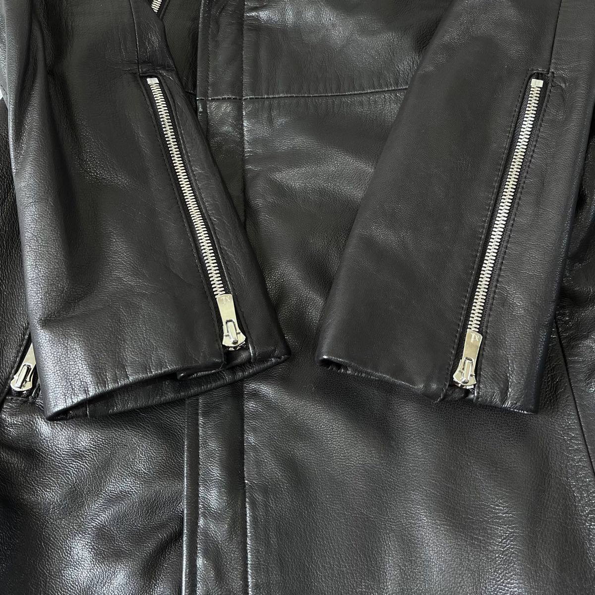 激レア】Bajra バジュラ ゴートスキン フード付 ロングレザー 激レア】Bajra バジュラ ゴートスキン フード付 ロングレザー