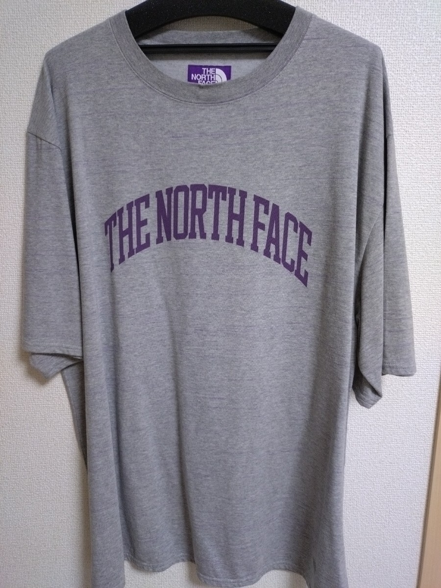 ★THE NORTH FACE PURPLE LABEL ノースフェイス パープルレーベル H/S Graphic Tee XLサイズ 美品 1円スタート NT3324N★_画像1